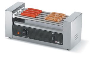Vollrath 5 Roller Hot Dog Grill   12 Capacity, Temperature Control, 120v