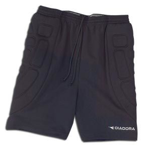 Diadora Padova Goalkeeper Shorts (Black)