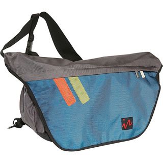 Drift Messenger Bag   Small   Grey/Blue