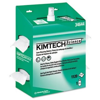Kimberly Clark Lens Cleaner Kit, 16oz Bottle Solution & 1120 Wipes