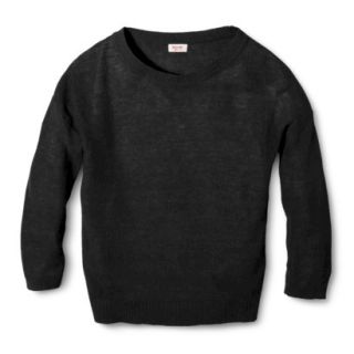Mossimo Supply Co. Juniors Pullover Sweater   Black S(3 5)