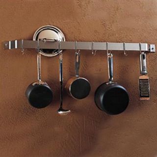 The Gourmet Utensil Rack   1410, Small 12 inches with 4 hooks