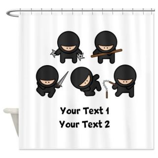  Custom Ninja Shower Curtain  Use code FREECART at Checkout