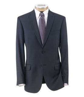 Traveler Tailored Fit 2 Button Suit with Plain Front Trousers Extended Sizes JoS