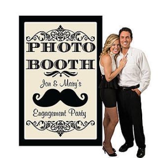 Photo Booth Sign Standee