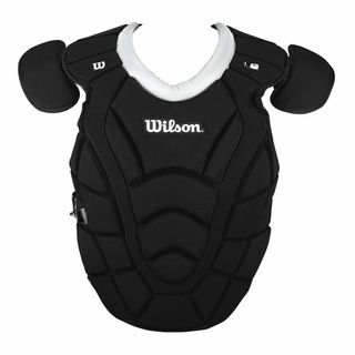 16 inch Max Motion Chest Protector (BlackDimensions 15.5 inches long x 20.5 inches wide x 3.75 inches highWeight 1.5 pounds2 piece floating construction moves with your body and provides contoured fitStrategic Design provides outstanding protection and 