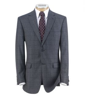 Traveler Wool Tailored Fit 2 Button Sportcoat Extended Sizes JoS. A. Bank