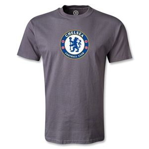 hidden Chelsea Crest T Shirt (Dark Gray)