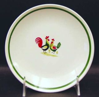 Steubenville Family Affair Bread & Butter Plate, Fine China Dinnerware   Rooster