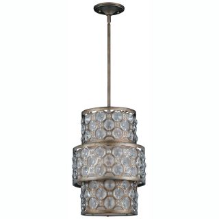 Cartier 6 light Weathered Bronze Chandelier