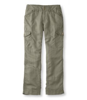 Linen/Tencel Blend Cargo Pants Misses