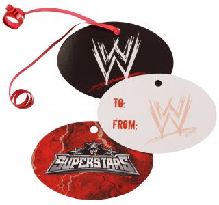 WWE Gift Tags