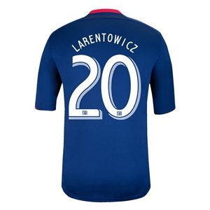 adidas Chicago Fire 2013 LARENTOWICZ Secondary Soccer Jersey