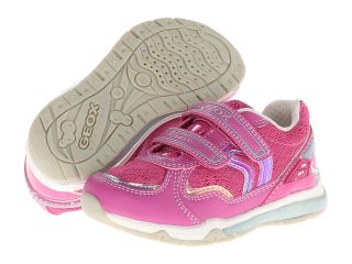 Geox Kids Jr Magica Irridescent 15 Girls Shoes (Pink)