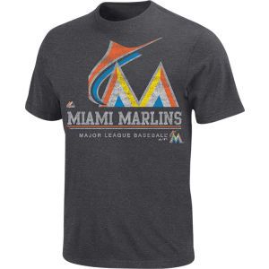 Miami Marlins Majestic MLB Submariner T Shirt