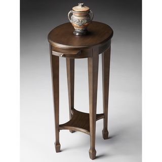 Black On Gold Accent Table