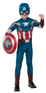Captain America The Winter Soldier Deluxe Retro Child Costume