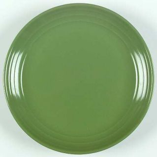 Pier 1 Essentials  Green Salad Plate, Fine China Dinnerware   Olive Green,Emboss