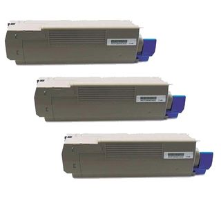 Okidata C610 (44315304) Black Compatible Laser Toner Cartridge (pack Of 3) (BlackPrint yield 8,000 pages at 5 percent coverageNon refillableModel NL 3x Okidata C610 BlackPack of Three (3)We cannot accept returns on this product. )