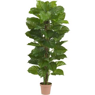 63 In Large Leaf Philodendron Silk Plant (real Touch)