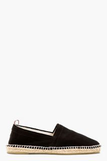 Castaer Black Suede Pablo Slip_on Shoes