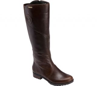 Womens Rockport Tristina Gore Tall Boot   Brownie Full Grain Leather Boots