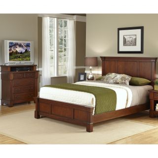 The Aspen Collection King Bed/ Media Chest