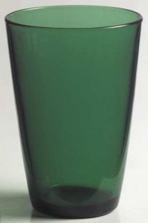 Anchor Hocking Forest Green 9 Oz Flat Tapered Tumbler   Forest Green,Glassware 4