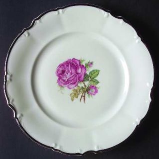 Hutschenreuther Belrose, The Salad Plate, Fine China Dinnerware   Sylvia Shape,