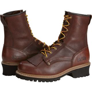 Gravel Gear 8in. Logger Boot   Brown, Size 14