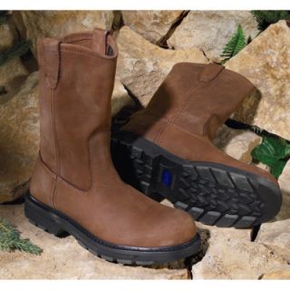 Wolverine Wellington 10in. Slip Resistant Steel Toe Boot   Size 10 1/2, Model#