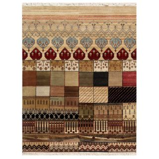 Hand knotted Oriental Mix Indoor Wool Rug (8 X 10)