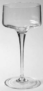Unknown Crystal Unk5790 Liquor Cocktail   Curved In Bowl, Smooth Stem