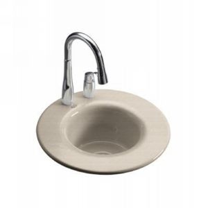 Kohler K 6490 1 FD Cordial Cordial Self Rimming Entertainment Sink with Single H