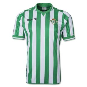 Macron Real Betis 13/14 Home Soccer Jersey