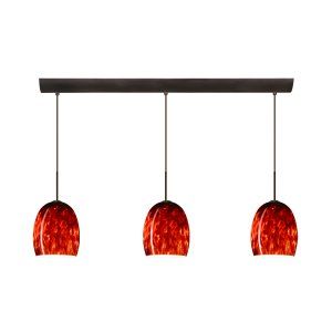 Besa Lighting BEL 3JV 169741 LED BR Lucia Pendant