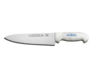 Dexter Russell SofGrip 8 in Cooks Knife, White Non Slip Handle