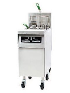 Frymaster / Dean Open Split Fryer w/ Digital Controller & 50 lb Oil Capacity, Stainless, 480/1 V