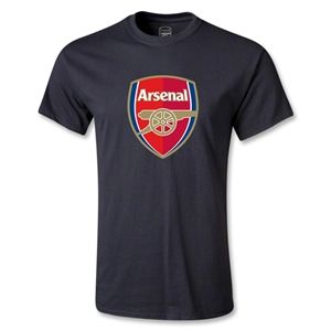 Euro 2012   Arsenal Crest T Shirt (Black)