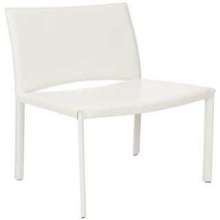 Safavieh Garret White Leisure Chair (set Of 2)
