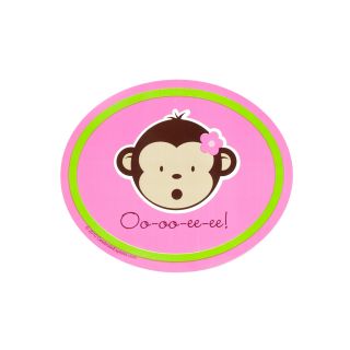 Pink Mod Monkey Stickers