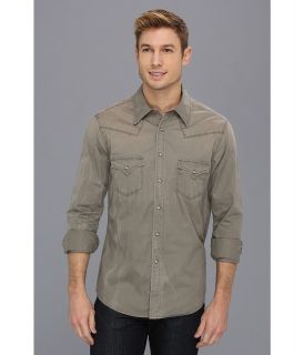 Rock and Roll Cowboy L/S Snap Mens Long Sleeve Button Up (Khaki)
