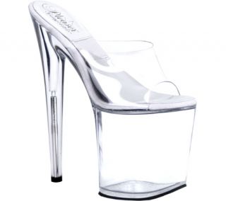 Womens Pleaser Sol 801 O   Clear/Clear Costume Shoes