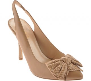 Womens Nine West Blooming   Taupe Leather High Heels