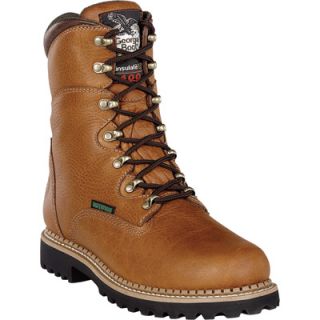 Georgia Renegades 8in. Waterproof Steel Toe EH Work Boot   Curry Tan, Size 11,