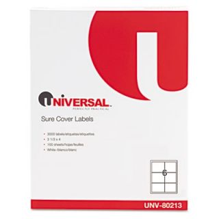 Universal Surecover Permanent Self Adhesive Labels