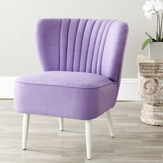 Safavieh Retro Purple Accent Chair