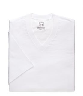Full Cut V Neck Short Sleeve T Shirt B/T JoS. A. Bank