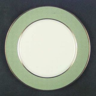 Flintridge Sylvan Sage Green (Rim) Dinner Plate, Fine China Dinnerware   Sage Gr