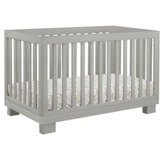 Babyletto Modo 3 in 1 Convertible Crib   Gray   MDB246 4